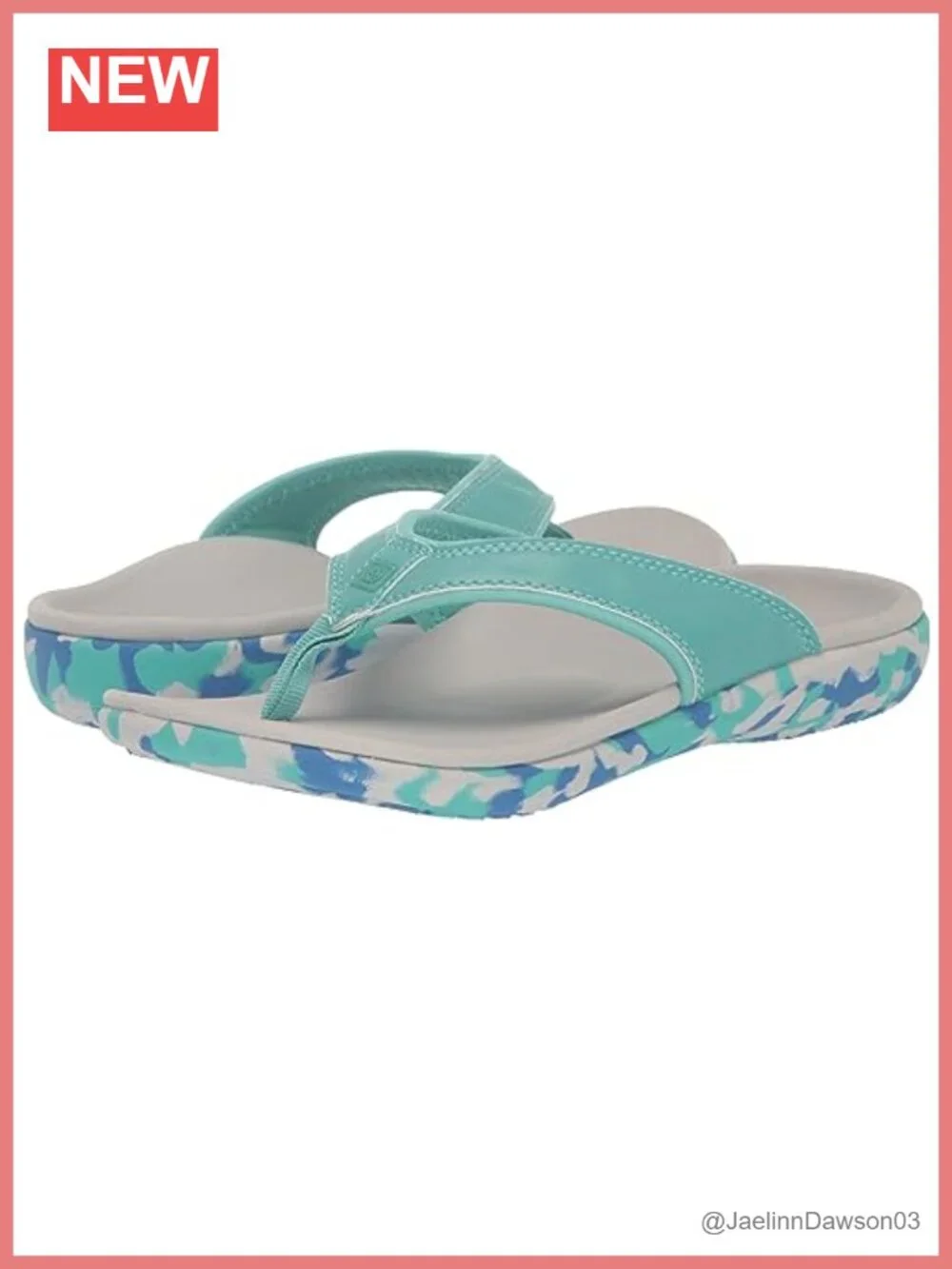 Orthotic Wedge Sandals EVA Footbed Arch Support Slip-On